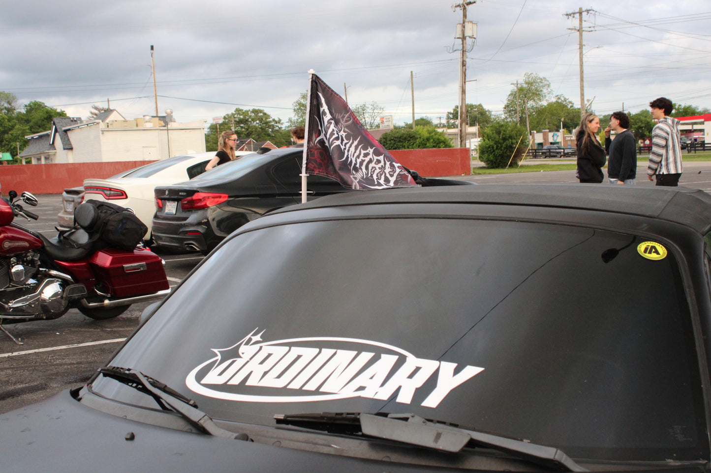 Metal Window Flag