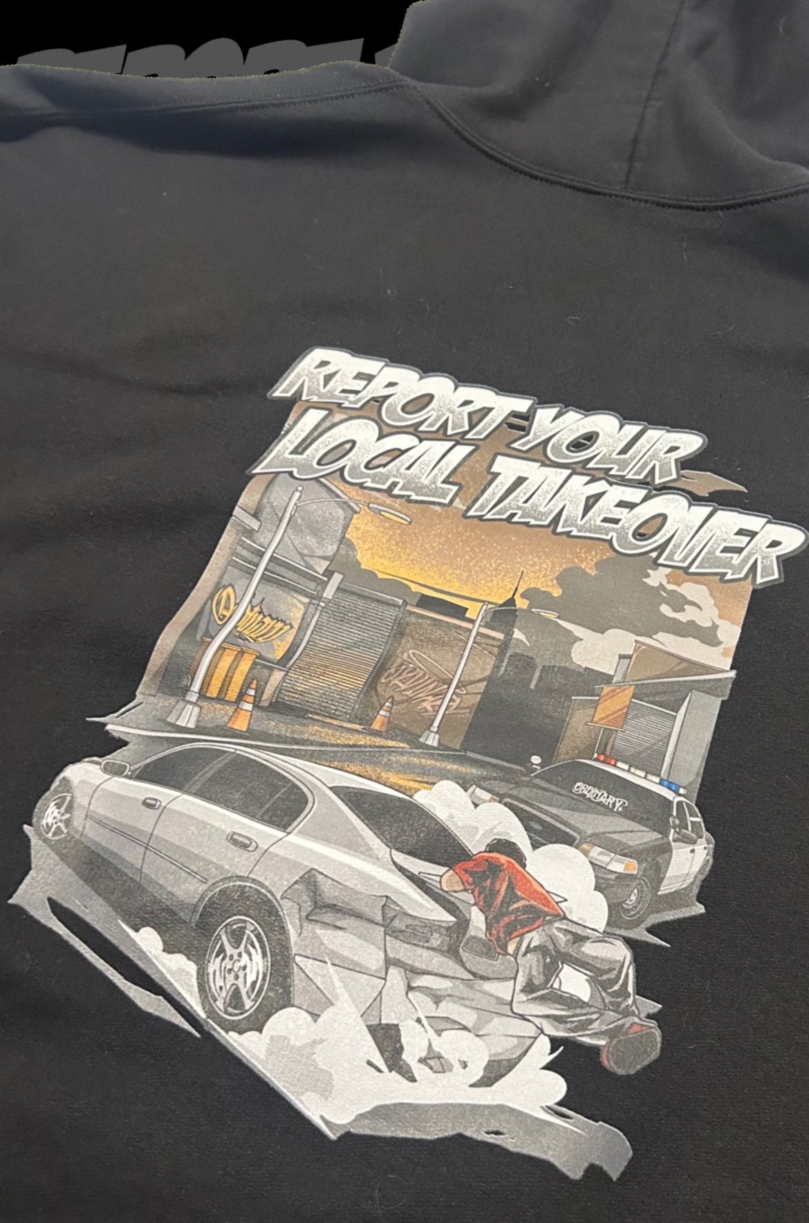 Report Your Local Takeover Hoodie