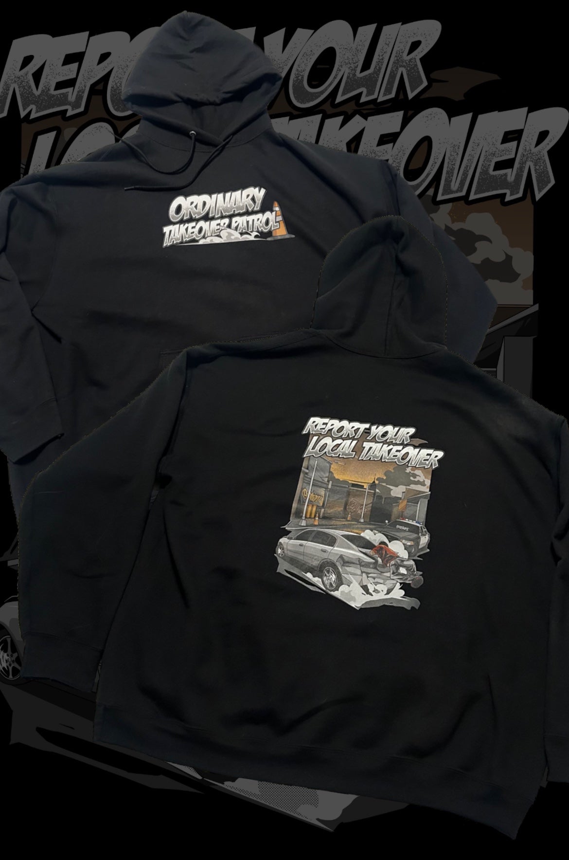 Report Your Local Takeover Hoodie